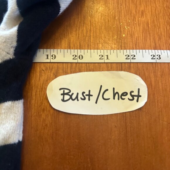 J.Crew Black & Cream Striped Sweater - Wool & Cashmere Blend Pullover - Womens S - Picture 3 of 6